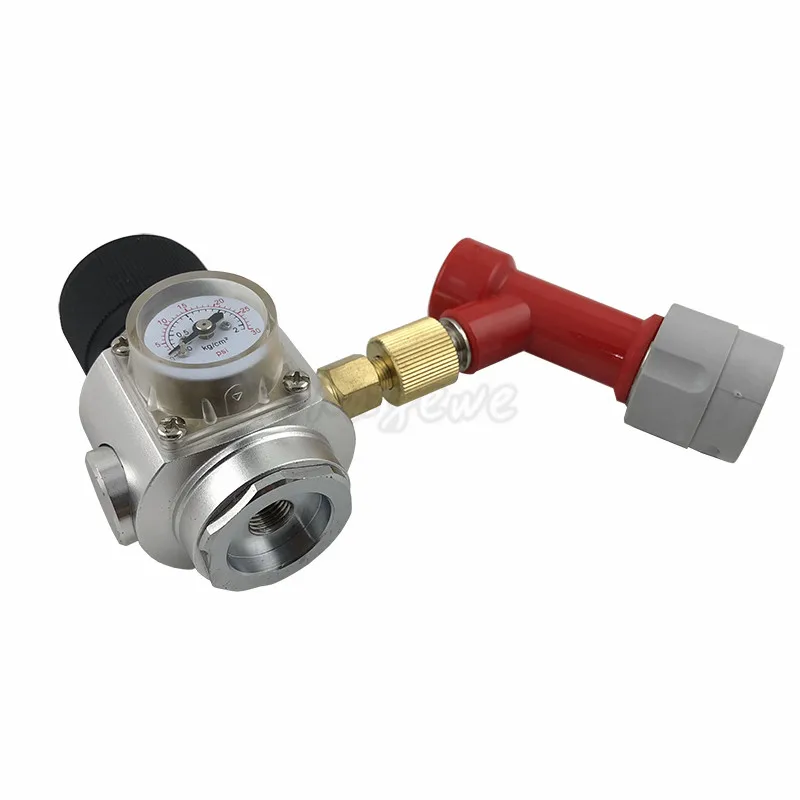 Мини Регулятор газа CO2 комплект зарядного устройства для бочки 0 30 PSI резьба 3/8