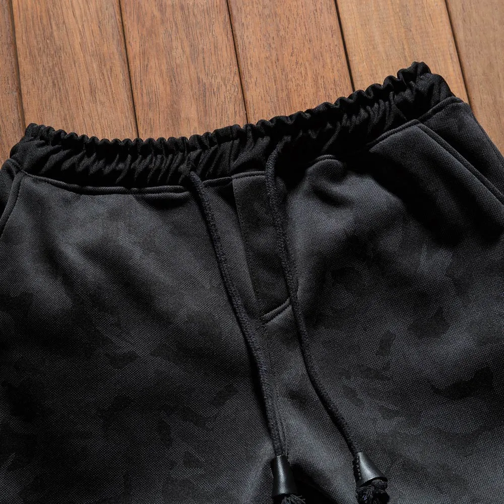 Мужские брюки с эластичной резинкой на талии дизайн уличная хип-хоп карманные брюки повседневные мужские брюки Джоггеры мужские