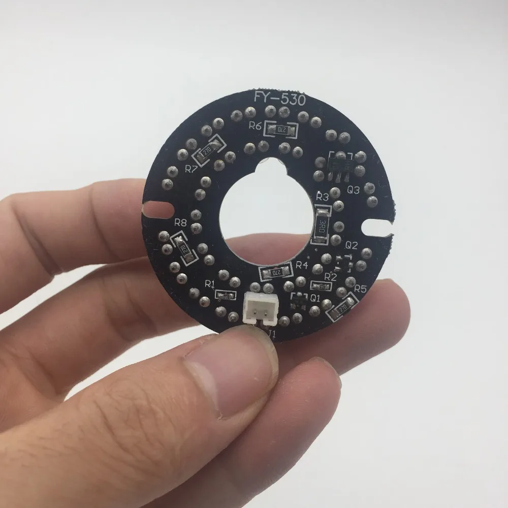  Infrared Light Board24 LEDs 5mm Infrared IR 60 Degrees Bulb LED Board Infrared 24 x 5 IR LED board  - 32819708143