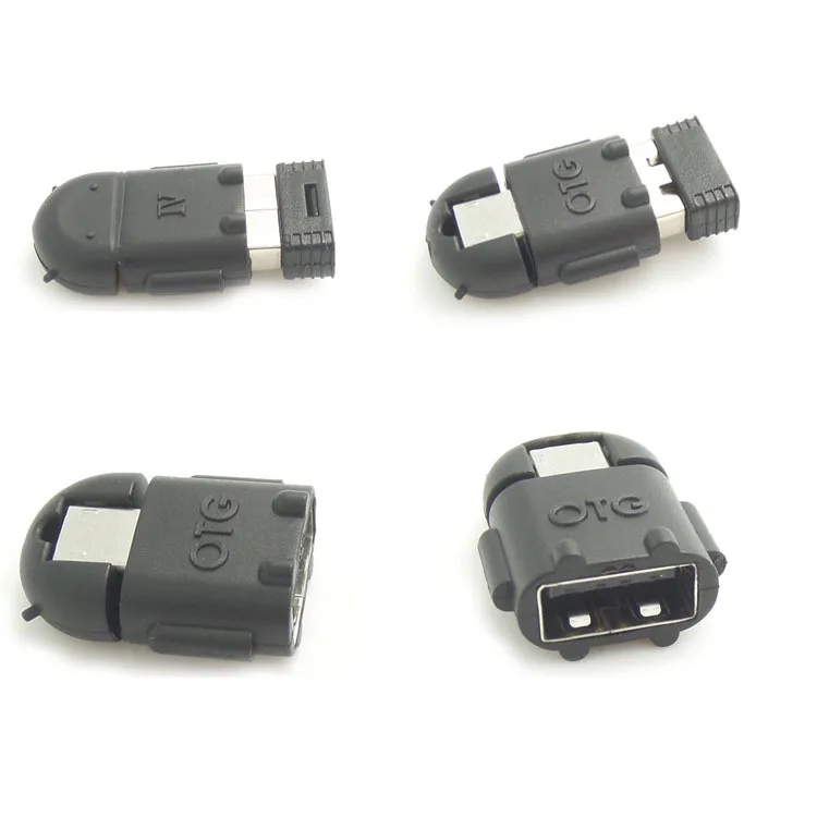 Многоцветная опция Micro USB OTG для Android конвертер в USB2.0 адаптер