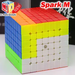 Головоломка магический куб QiYi Xman дизайн 7x7x7 7*7*7 Магнитный куб Spark M WCA профессиональная Скорость Куб обучающий логическая игра игрушки Z