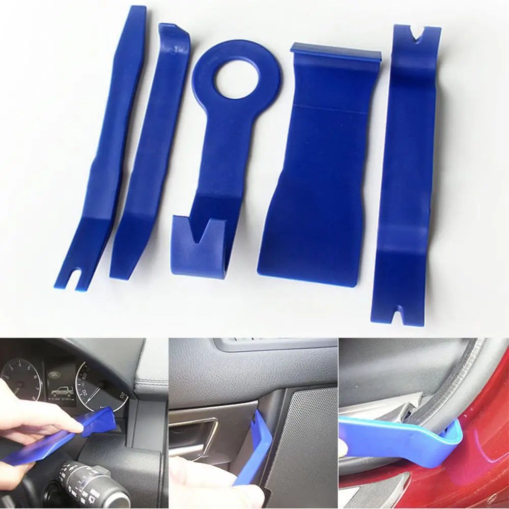 

5pcs Car Door Plastic Trim Panel Dash Installation Removal Pry Tool Kit repair