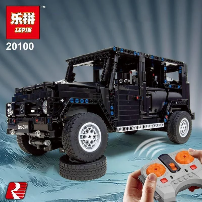 

Lepin 20100 MOC-2425 Technic G500 AWD Wagon Car with Remote Control Building Blocks Bricks Gifts Educational RC Toys