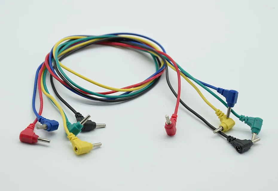 5 шт. 2 мм фонарь кабель со штекером типа банан линии тестовый провод для датчики для мультиметра