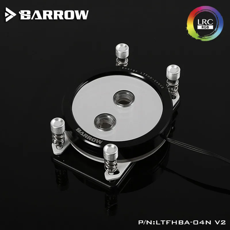Barrow для процессора RyzenAMD/AM4/AM3 зеркальный водяной блок Extreme LRC RGB v2 акриловая