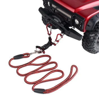 

INJORA 1PCS Tow Rope with Hook for 1:5 1:8 1:10 RC Car Traxxas TRX4 E-REVO X-Maxx SUMMIT Axial SCX10 90046 WRAITH RR10