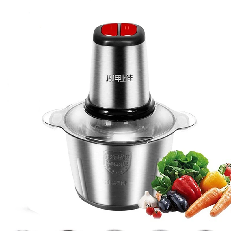 

meat grinder Stainless Steel Chopper Electric Automatic Mincing Machine High-quality Household Grinder Food Processor