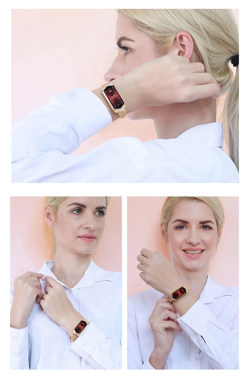 B78 smart watch women Fitness bracelet Heart Rate tracker Monitor blood pressure oxygen smartwatch band best gift for girlfriend