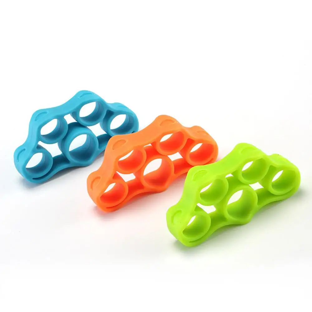 

Silicon Hand Grip Strengthener Finger Stretcher Strength Trainer Hand Exerciser