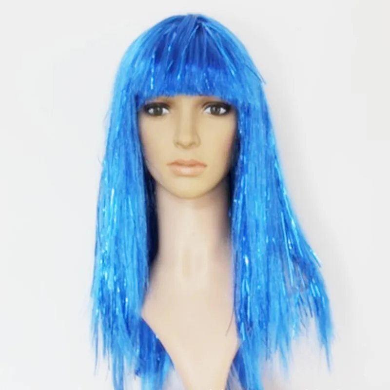 

Woman long straight cosplay Peruca Peluca hair set headwear Halloween Costumes Carnival Purim Masquerade Nightclub party dress