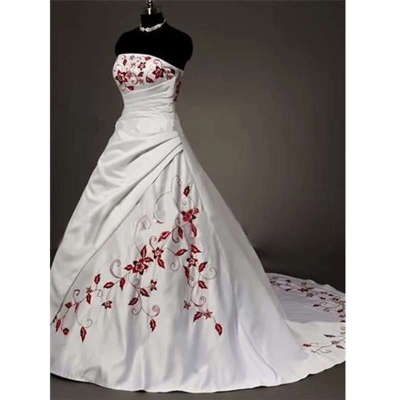 Girl's white dress with red roses and bolero + Hair Bow + Girl Pettico –  Moderna Meninas