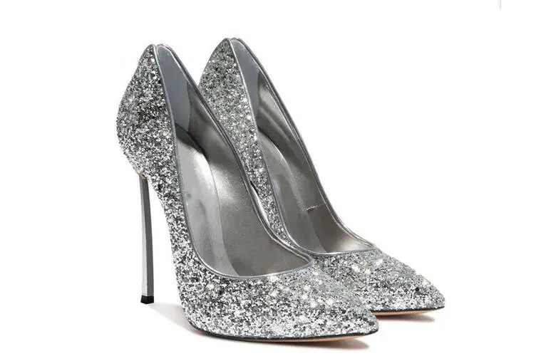 LoneLinecc Classics Mixed Colour PU Pointed Toe Shoes Slip-On StrangeStyle Women's Shoes Shallow big Size Pumps Women's Shoes