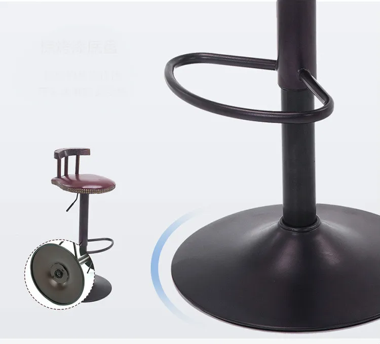 2pcs/lot Retro Design Bar Chair Swivel Lifting Bar Stool with Footrest Rotating Adjustable Height Pub Bar Stool Chair cadeira 2pcs/lot Retro Design Bar Chair Swivel Lifting Bar Stool with Footrest Rotating Adjustable Height Pub Bar Stool Chair cadeira