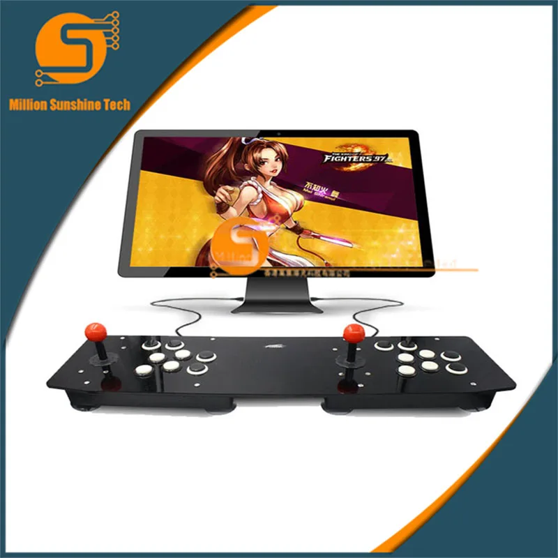 Double Acrylic Arcade Joystick Video Arcade Game Joystick Arcade Controller Console Game Machine For PC For Windows USB New цена Double Acrylic Arcade Joystick Video Arcade Game Joystick Arcade Controller Console Game Machine For PC For Windows USB New цены онлайн