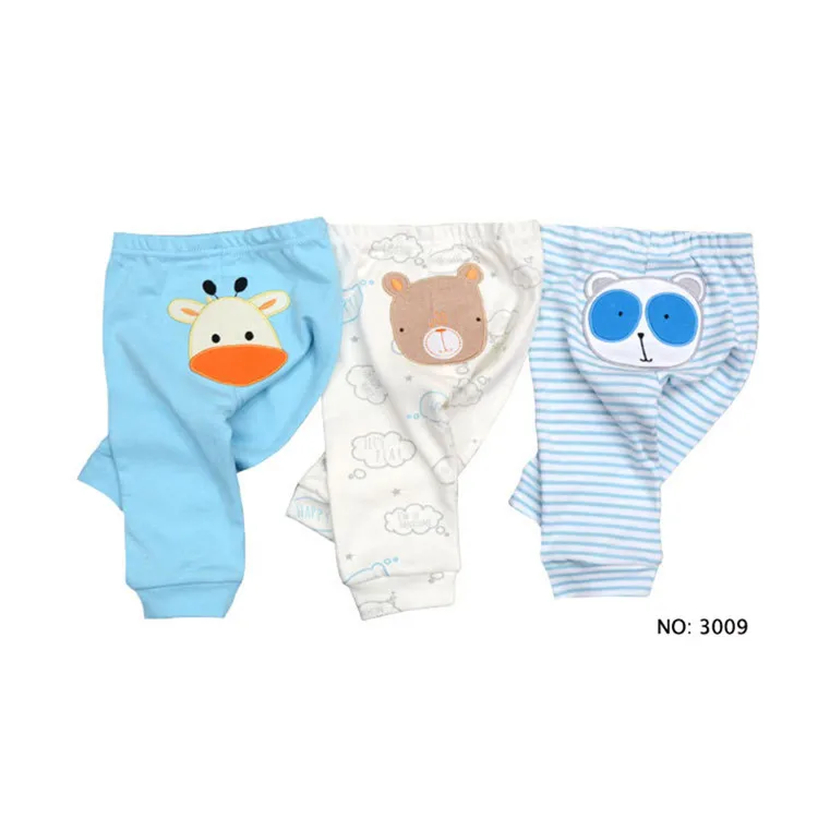 3Pcs Baby Boy Pants Clothes 0-24M Kids Trousers Cotton Unisex roupas de bebe Infant Costume Fashion New Children's Clothing