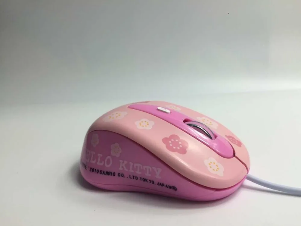 Новинка hello kitty проводная мышь компьютерная USB оптическая мышь+ милый коврик для мыши для компьютера ноутбука