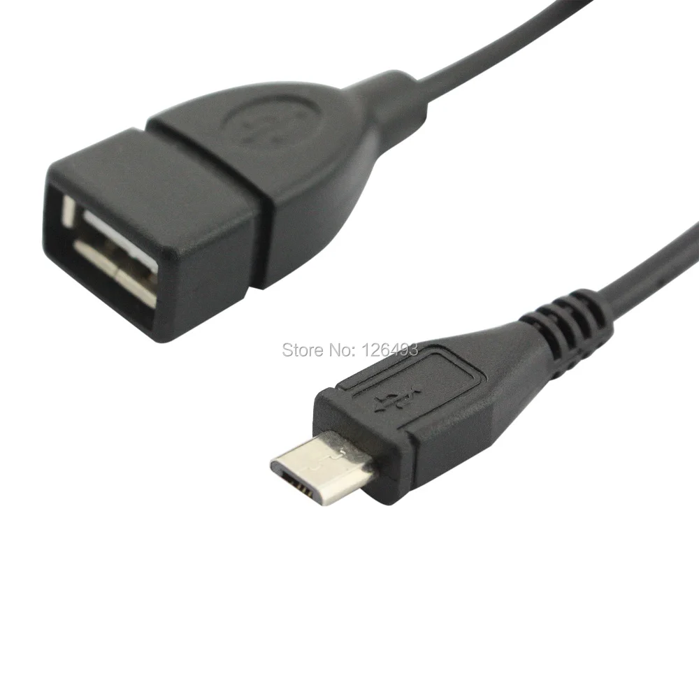 Micro USB OTG Кабель-адаптер для Iphone, sumsong, Lenovo, Sony или USB камеры, которые поддерживают функции OTG