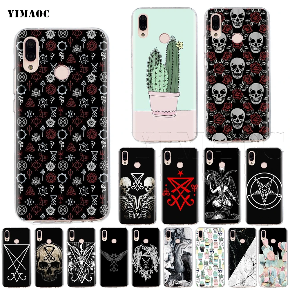 Силиконовый чехол YIMAOC Sigil of Lucifer Seal сатана для Huawei Honor Mate 20 6a 7a 8x 7c 7x9 10 Nova 3i 3 Lite Pro |