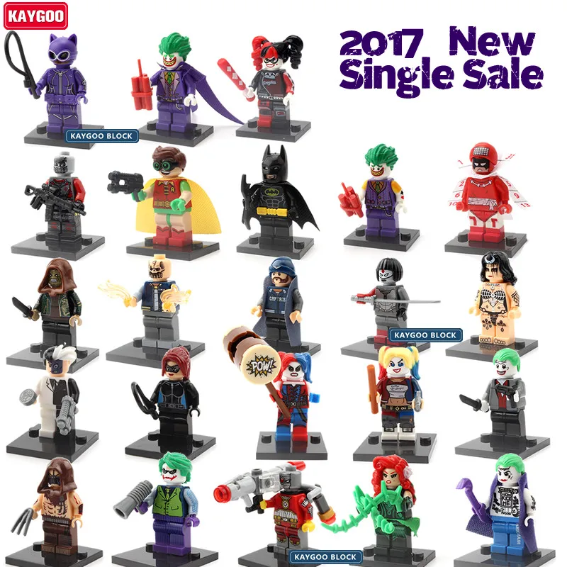 

Kaygoo Super Heroes Single Sale Batman Movie Deadpool Figures Building Blocks Brick Sets Avengers Kids Toys