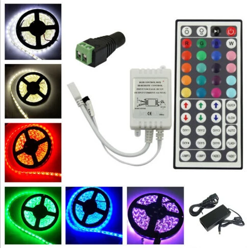 1 упаковка 5 м RGB светодиодный светильник 60 светодиодов/м 5050SMD водонепроницаемый