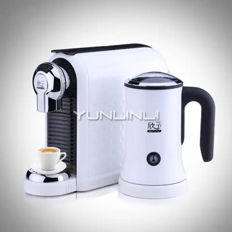 Capsule Coffee Machine Capsule Coffee Maker For Home Office Full Automatic Americano Coffee Machine With Milk Frother Coffee Makers Aliexpress