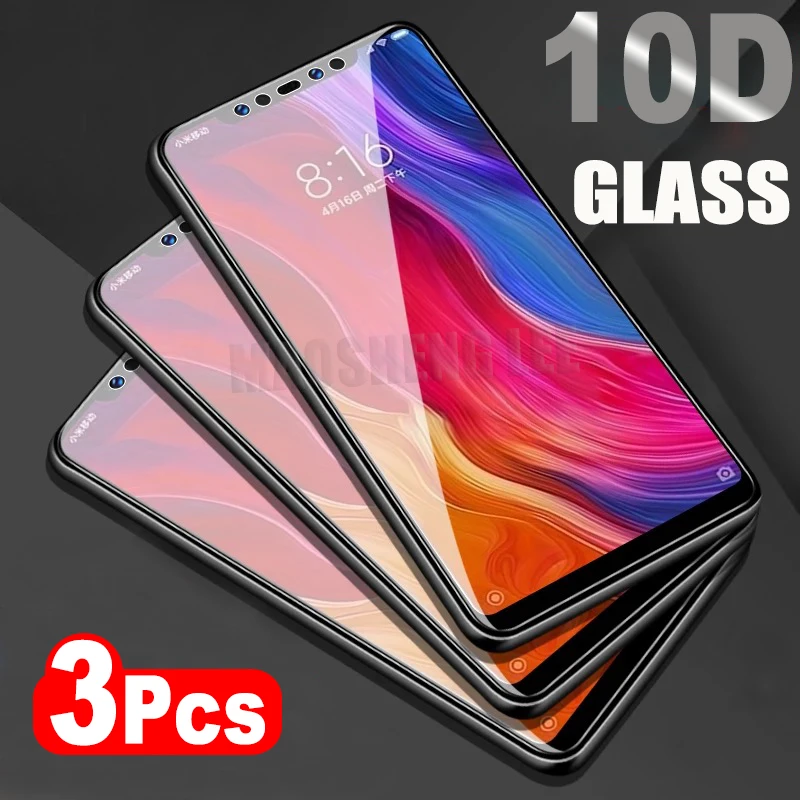 Закаленное стекло 3 шт./лот для Xiaomi mi 8 Lite SE защита экрана из закаленного стекла
