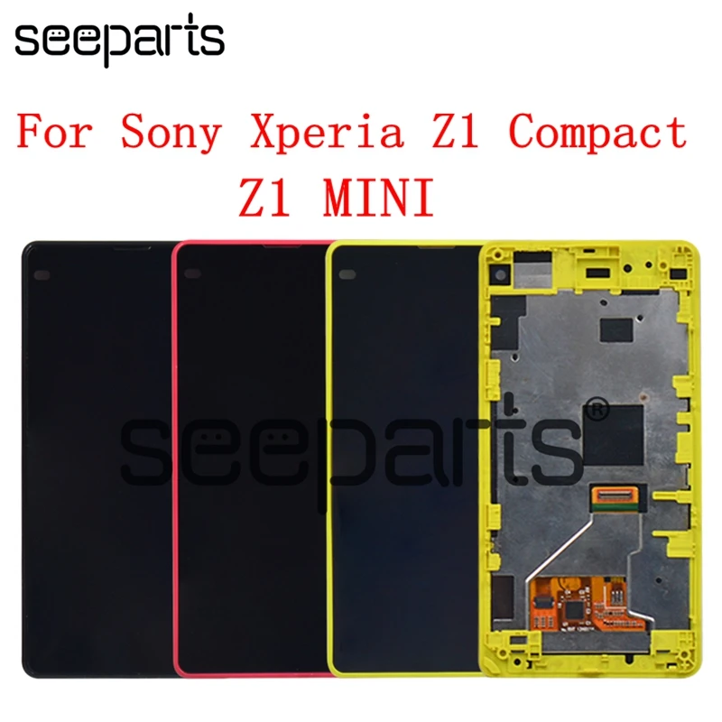 Новый для SONY Xperia Z1 Компактный ЖК дисплей кодирующий преобразователь сенсорного