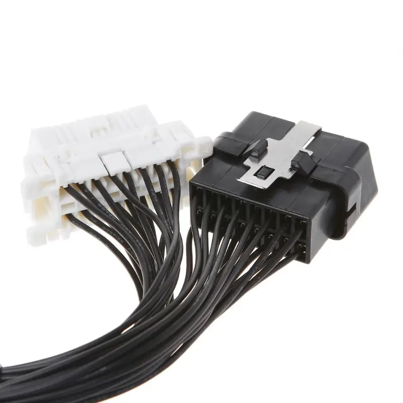 16 контактный OBD2 OBD 2 OBDii разветвитель Удлинительный кабель один штекер на два