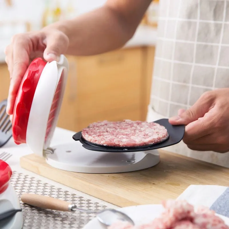 DIY мясо для гамбургеров инструмент для пресса котлет пресс-форма пищевой пластиковый гамбургер пресс для котлет кухонные принадлежности