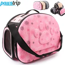 Модная Сумка-переноска с принтом для маленьких собак, складная переносная дорожная сумка для собак для чихуахуа