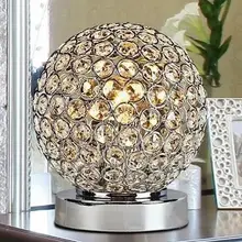 Led Bedroom table lamp Lamp Modern Desktop Decoration Crystal Table Lamp Lamp Holder 110 240v Parlor