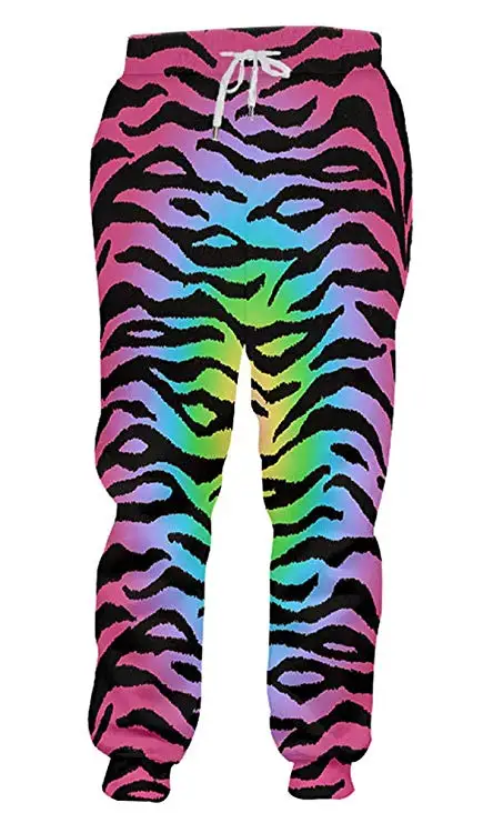 Vintage 3D Leopard print Pants Men Women Jogger Pants Unisex Streetwear Hip Hop Loose Oversize Sweatpants Outdoor Sport Trousers (6)