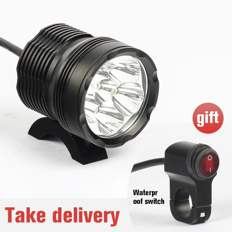 

1pcs 60W LED work Light For Motorcycle Headlight Bulbs 6000K White 7000LM Spot Light For Moto Car SUV ATV DC 12V 24V