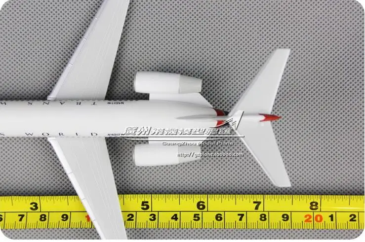 19 см пластиковые воздушные американские авиалинии модель самолета B717-200 TWA Airline модель самолета W Стенд самолет подарок