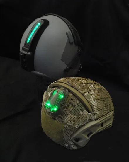 Tactical helmet lamp HEL-STAR 6 Black light emergency helmet light black DE2 (8)