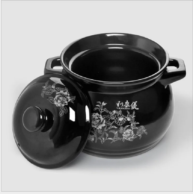 Керамическая кастрюля для супа тушеная с высокой термостойкостью|ceramic casserole|casserole