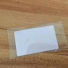 60*22 мм Пластиковые rfid 1 k S50 ПВХ Визитные карты белые пустые карты