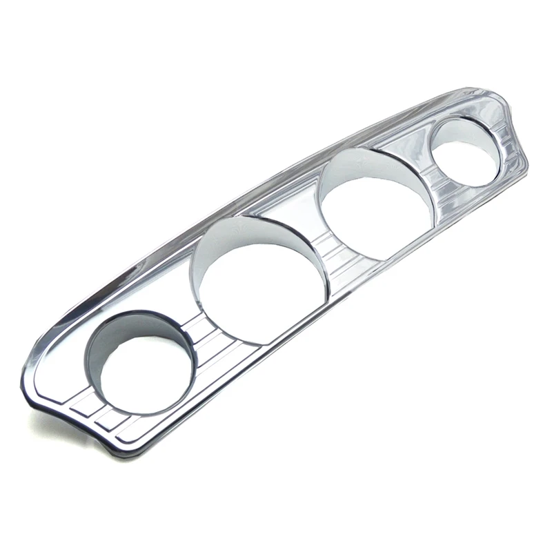 

High Quality ABS Plastic Chrome Tri-Line Gauge Trim for Electra Glides Street Glides Tri-Glides 2014-2017