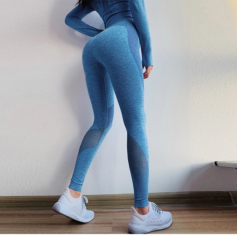 Yoga Athletic Tummy Control Pants High Waisted Leggings for Women