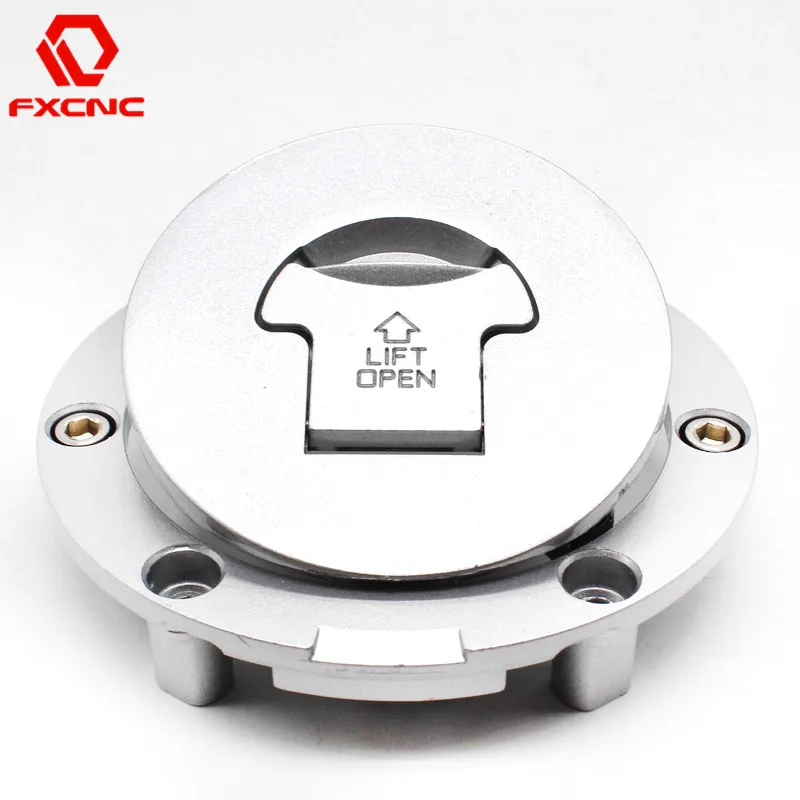 

For Honda CBX750FE CBR600/900/929/954/1000RR/1100/400RR VTR1000 RC51 CB600F CNC Motorcycle Fuel Gas Cap Cover Tank Lock Set