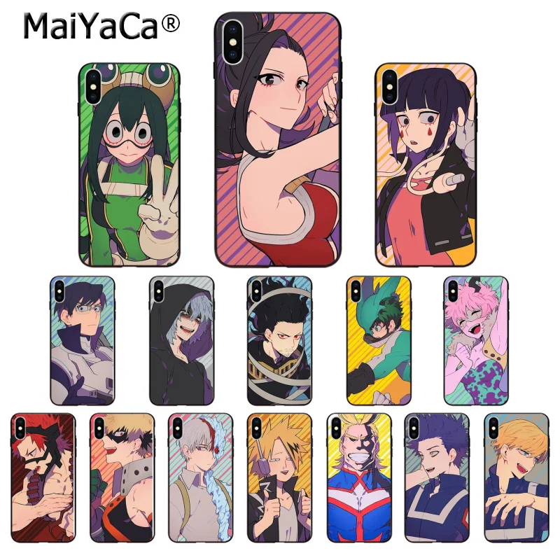 Мягкий чехол MaiYaCa из ТПУ для iPhone 5 5Sx 6 7 7plus 8 8Plus X XS MAX XR | Мобильные телефоны и