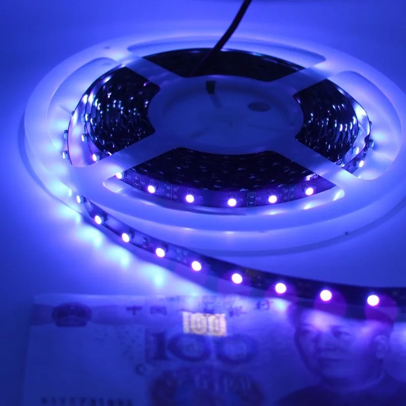 12V ультрафиолетовый УФ светодиодный светильник, черный, водонепроницаемый, не/IP65, для ночной рыбалки, 395nm 120 светодиодный s/m 60 светодиодный s/m 3528 SMD, черный PCB светодиодный светильник