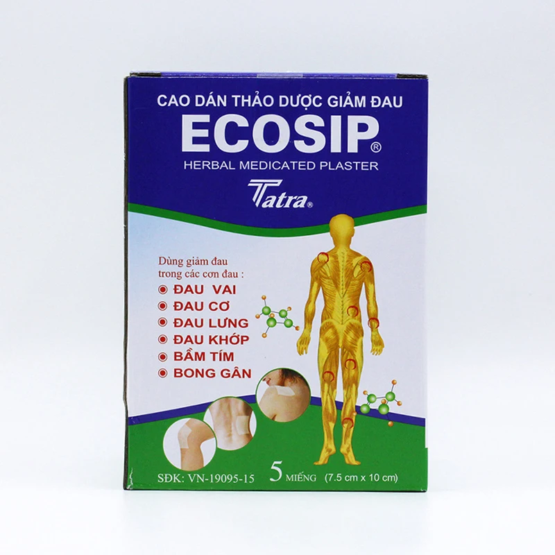 150PCSLot Authentic Vietnam ECOSIP Pain Relieving Patch Rheumatic Arthritis Cervical Spondylosis Lumbar Pain Relief Therapy-2