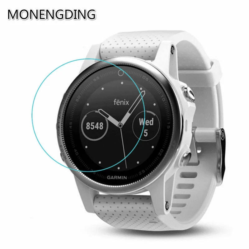 

2Pcs Tempered Glass For Garmin Fenix 5S Plus Watch Face Screen Protector For Garmin Fenix 5 5X 3 HR Protective Glass Film Cover