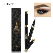 

UCANBE Long Lasting Eyeliner Pencil Waterproof Black Silk Liquid Eye Liner Pen Quick Dry Inner Lash Line Makeup Delineador Tool