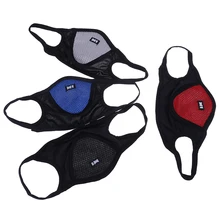 1 шт., противогаз, противопылевая маска, респиратор, велосипедная маска для защиты от пыли, мотоциклетный черный фильтр, для спорта на открытом воздухе, 4 цвета