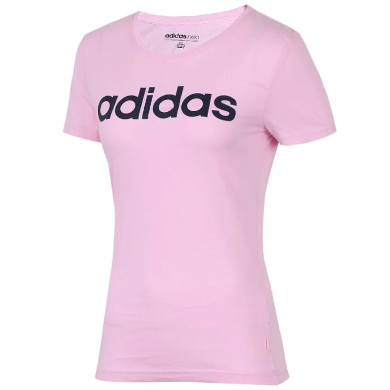 Новое поступление, оригинальные женские футболки с коротким рукавом, с логотипом Адидас Нео, W, CE, спортивная одежда - Цвет: DN2500