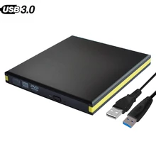 USB 3,0 DVD RW ГОРЕЛКА внешний CD/rom Оптический привод CD писатель ридер рекордер для ноутбука компьютер для Mac Portatil