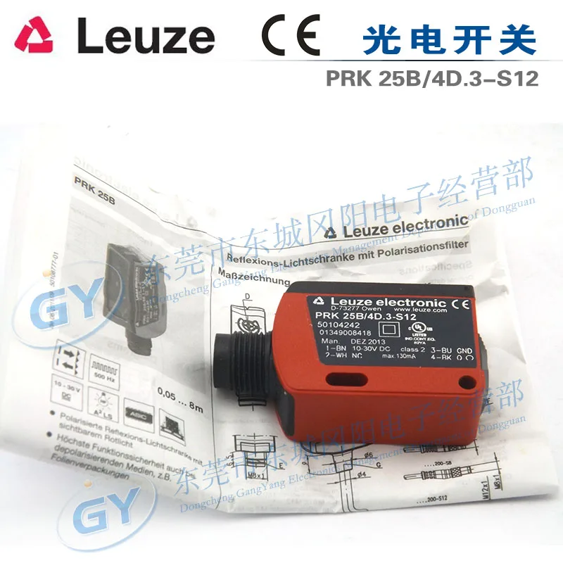 

Quality goods on sale in Germany Leuze - diffuse rectangular photoelectric PRK 25 b / 4 d. 3 - speed 12