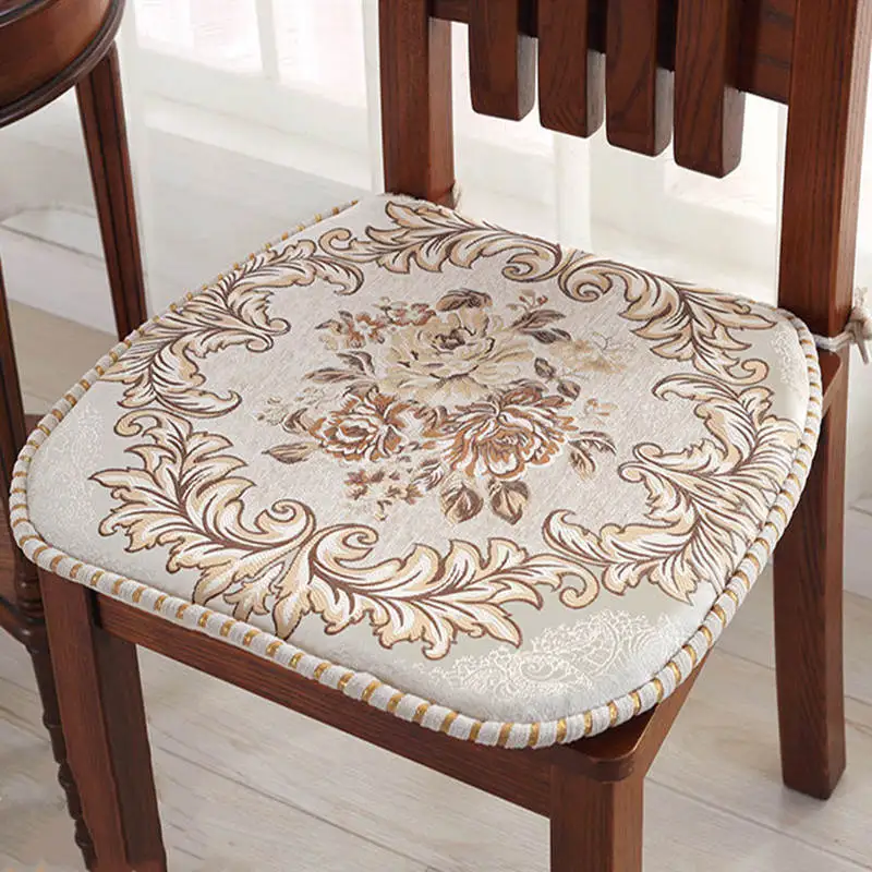Универсальная подушка для стула в скандинавском стиле Прямоугольная подушка для обеденного стула мягкий коврик для кухонного стула Подушка для стула для взрослых домашний декор сиденье Coussin - Цвет: fanhua xiangbin